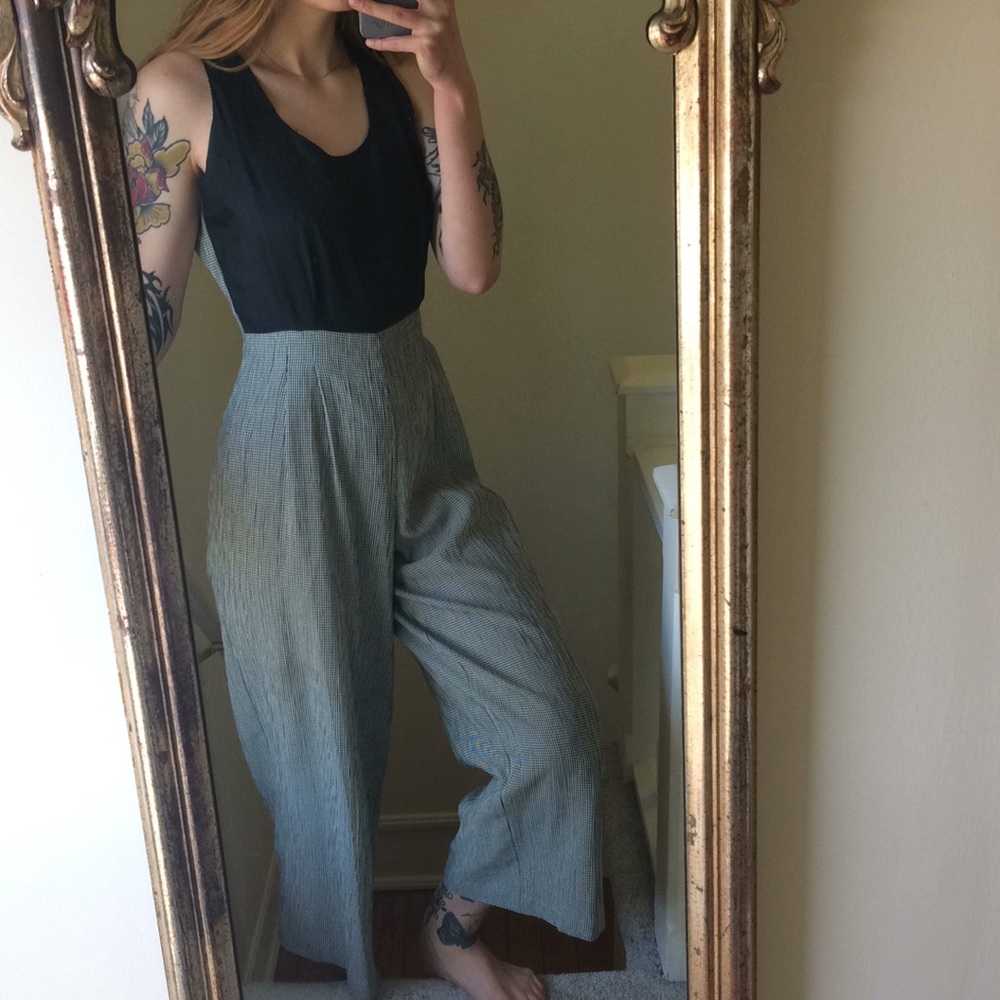 Black And White Jumpsuit